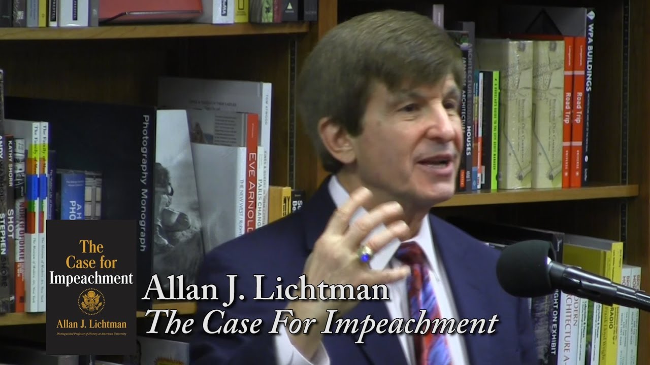 Allan j lichtman the case for impeachment youtube