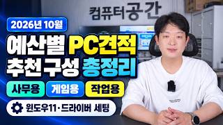 October 2026 PC Build Guide: Complete Breakdown｜Recommended Gaming, Office, and Workstation Build...