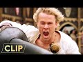 A Knight S Tale 2001 Final Joust Climax Heath Ledger Paul Bettany Rufus Sewell 