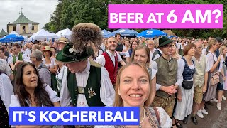 Munich unique event - "Kocherlball" or it's never too early for a beer