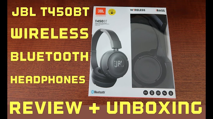 Jbl t450bt wireless bluetooth headphones review năm 2024