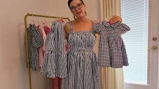 Mommy and Me Sophia Grainge (Amazon Essentials) Gingham Dresses