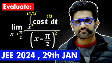 Can You Evaluate This Limit ? | 𝗝𝗘𝗘 𝗠𝗮𝗶𝗻 𝟮𝟬𝟮𝟰, 𝟮𝟵𝘁𝗵 𝗝𝗮𝗻 𝗦𝗵𝗶𝗳𝘁 𝟭