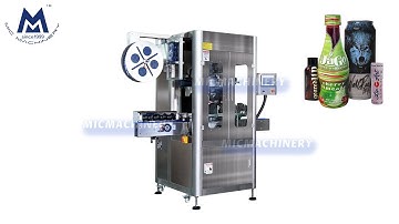 Shrink Sleeve Labeling Machine: how to shrink sleeve labels for bottles automatically (150BPM)