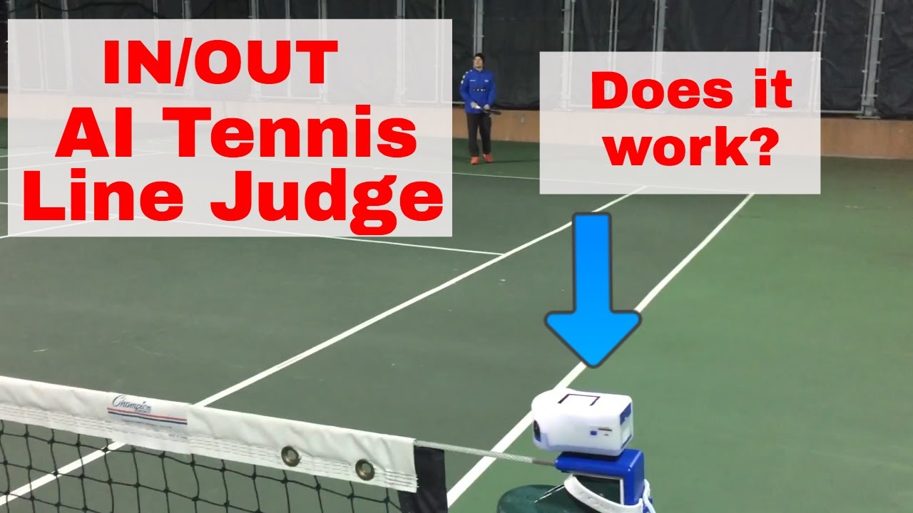 IN/OUT Tennis Line Judge Hands on Review YouTube
