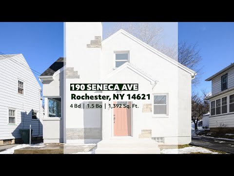190 Seneca Ave, Rochester, NY home video tour