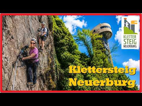 NEU & TOP! ⭐ Klettersteig Neuerburg | Klettern in der Eifel [2,7K]
