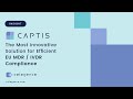 CAPTIS™ - Technology for EU MDR &amp; IVDR Compliance