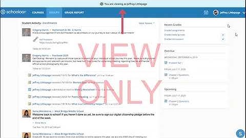 RRISD - Schoology - Parent Instructional Video - Navigating The Schoology Home Screen