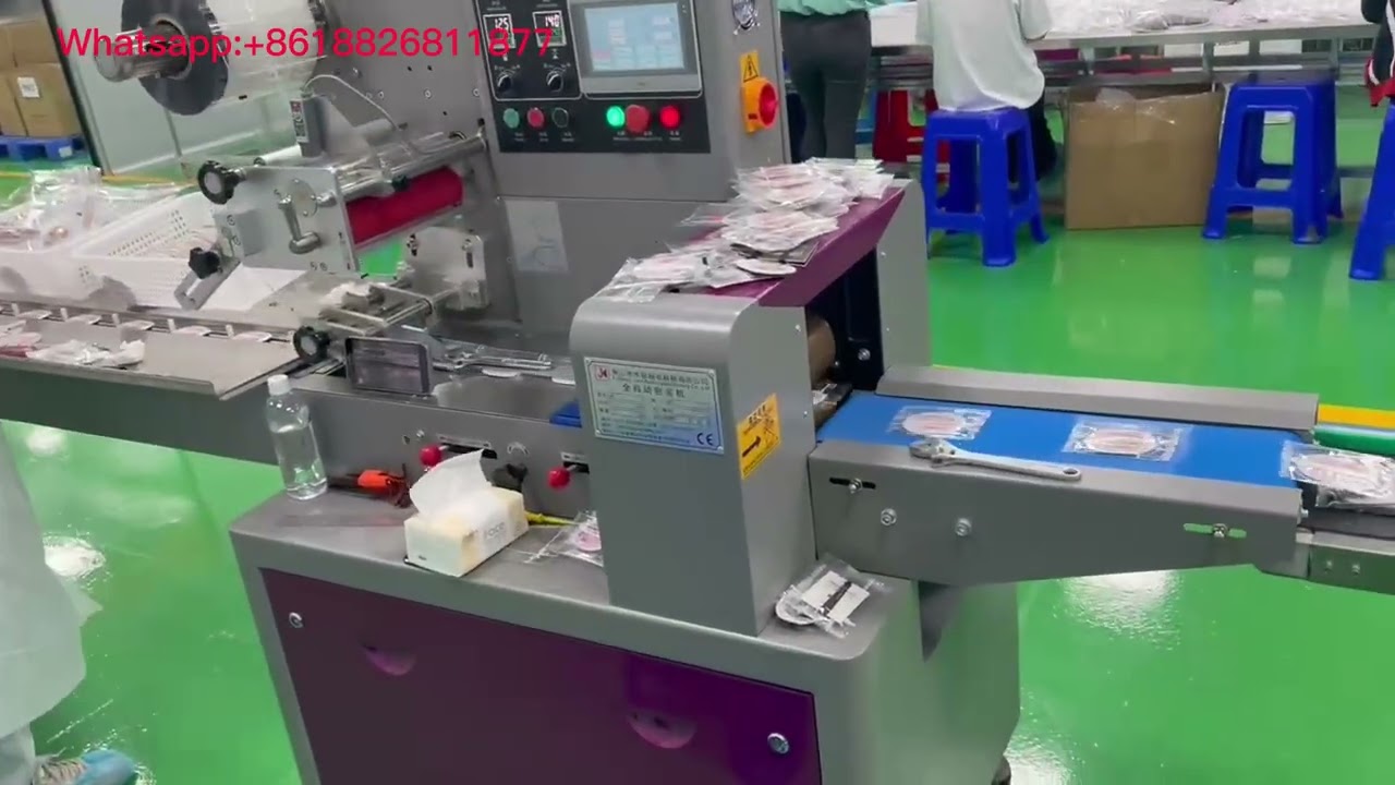 Automatic perfume card packing machine/air fresher wrapping machine With automatic spraying function
