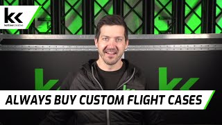 Always Buy Custom Flight Cases For Your Av Equipment