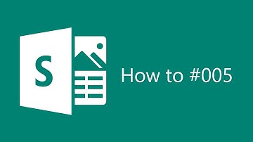 Sway How To #005 Create a Sway from a topic