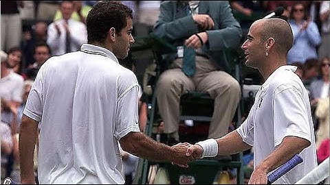 Pete Sampras vs Andre Agassi 1999 Wimbledon Final Highlights