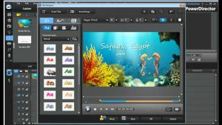 CyberLink PowerDirector 9 - Templates