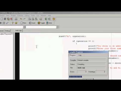 Programming a Basic Console Calculator in C
