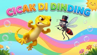 Download Lagu Cicak Cicak di Dinding 🦎🎵 | Lagu Anak Indonesia Populer | Animasi 3D Ceria MP3