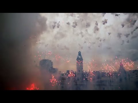 The Best Mascleta EVER - The FINALE = SICK! Fallas 2018 March 3rd!