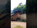 Road construction, road construction, construction machinery, excavator construction video, on-s