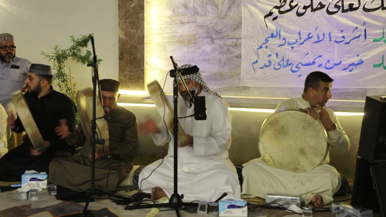 قصيدة ( هيبه على هيبة قائدنا هيبة ) بصوت المداح الحاج رعد سعدي شكر المحمدي في جزيرة الرمادي 