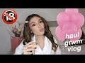 what i got for my 18th  tipsy birthday grwm + lil vlog