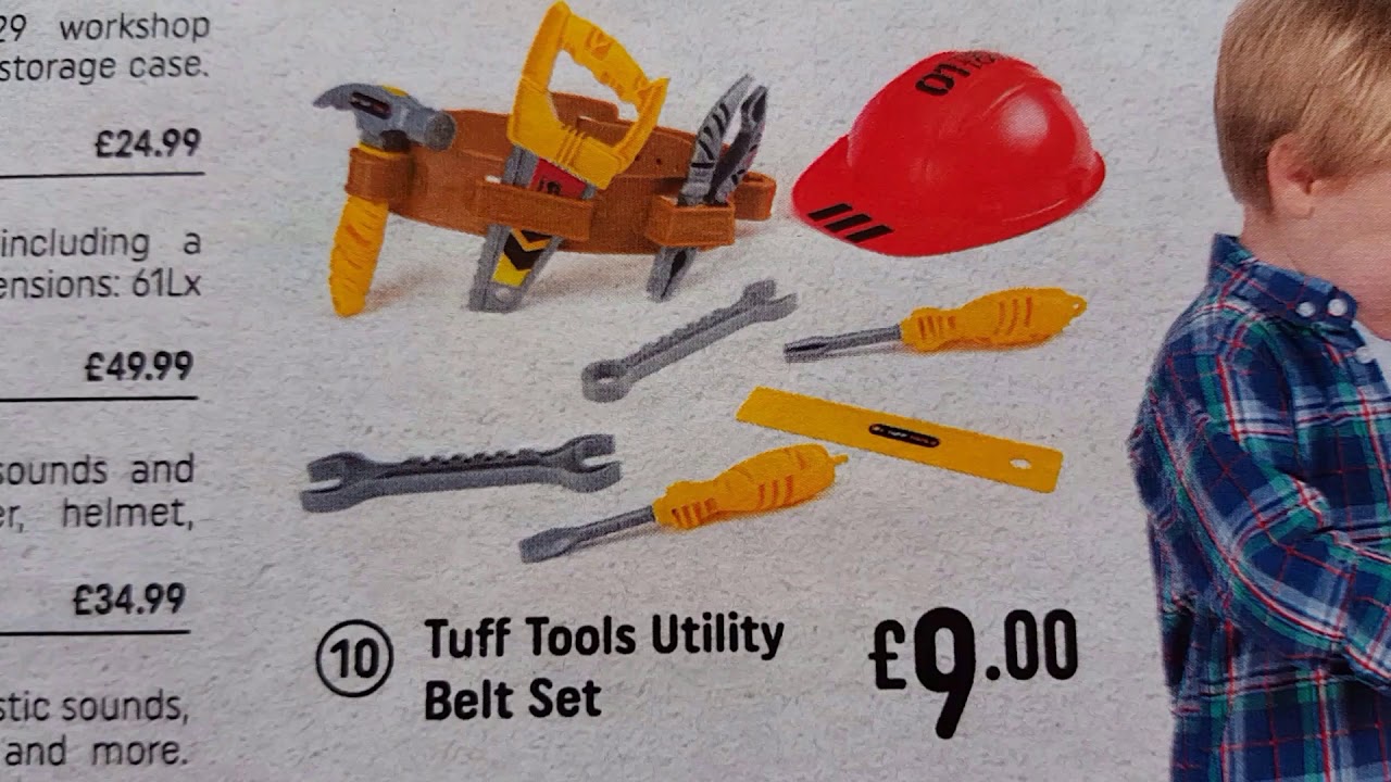 Toy - Tuff Tools Utility Belt Set