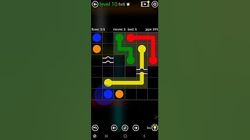 How To Solve Flow Free Bridges Classic Pack 2 Level 10 6x6 Board Walk Through Solution Walkthrough