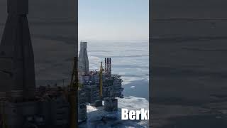 Berkut: Building the Largest Offshore Platform 🛢️🏗️ #shorts