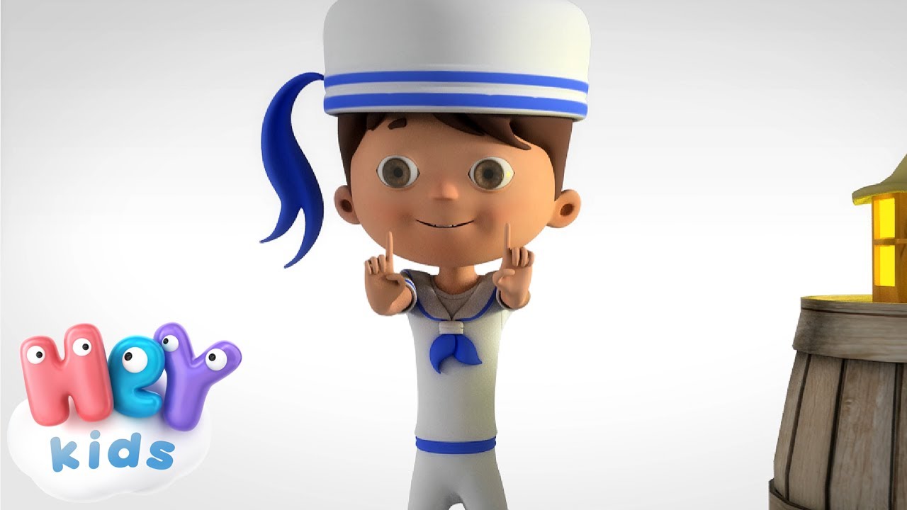 The Little Sailor - Body Parts Song for children by HeyKids