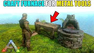 Ark Survival Evolved :- Craft Furnace For Making Metal Tools || EP16 || #ARK MOBILE