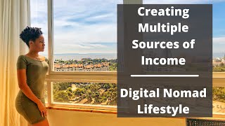 Creating Multiple Sources of Online Income | Digital Nomad Lifestyle