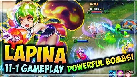 HEROES EVOLVED - LAPINA BUILD | 11-1 GAMEPLAY | SUPER SWEET SKIN 🍬
