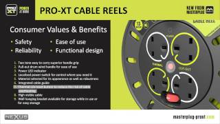 Masterplug 30M 13A Pro-XT cuatro 4 Gang Zócalo opencable Cable de extensión de carrete Masterplug 30M 13A Pro-XT cuatro 4 Gang Zócalo opencable Cable de extensión de carrete