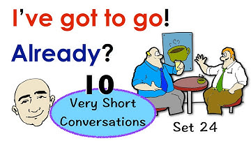 Easy English Conversation Practice - 10 Very Short Conversations | Mark Kulek - ESL