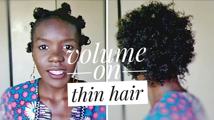 HOW I GET VOLUME ON THIN HAIR