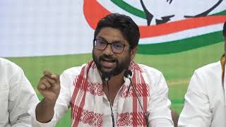 Media Briefing by Shri Jignesh Mevani at AICC HQ