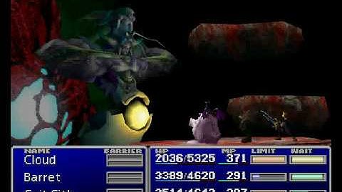 FF VII Enemy Skill Challenge - Bizarro Sephiroth