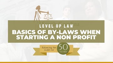 Basics of By-Laws When Starting A Non Profit