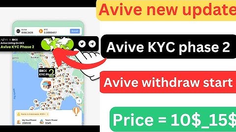 Avive Mining App New update | Avive KYC phase 2 start |Avive Listing on OKX Exchange 😍
