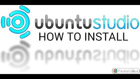 how to install ubuntu studio Linux distro.