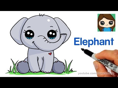 how to draw a cute baby animals