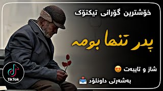 خۆشترین گۆرانی تیکتۆک (رمضان قزوینی - پدر تنها بومه) | xoshtrin gorani tiktok (ramezan ghazvini)