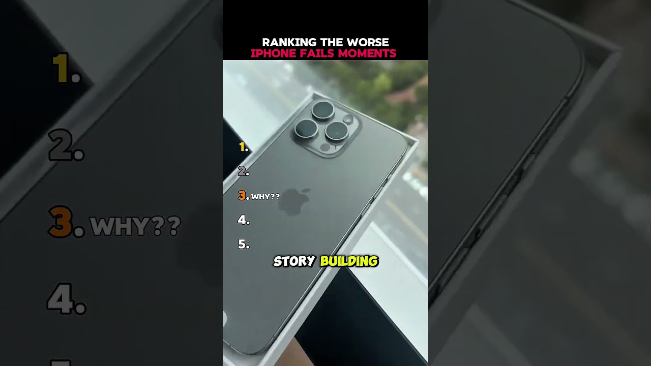Ranking The Worse Iphone Fails Moments #usa #iphone