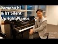 Yamaha b1 and b1 Silent Upright Pianos