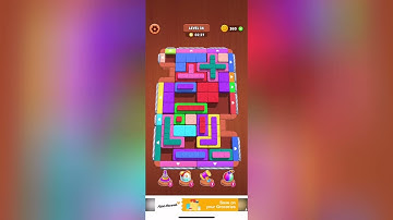 Screw Escape Block Puzzle Level 34 Solution walkthrough 