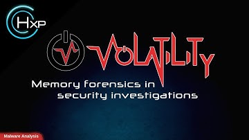 How to use Volatility - Memory Analysis For Beginners.