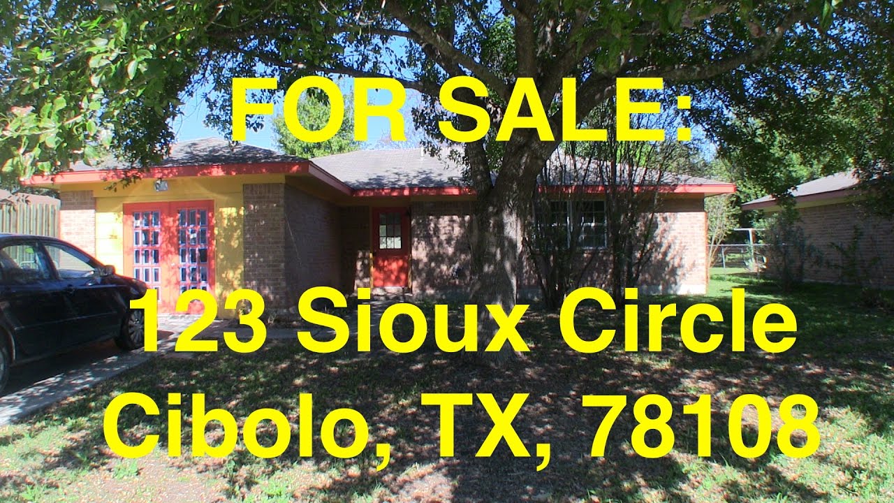 Cibolo HUD Homes HUD King tours 123 Sioux Circle YouTube