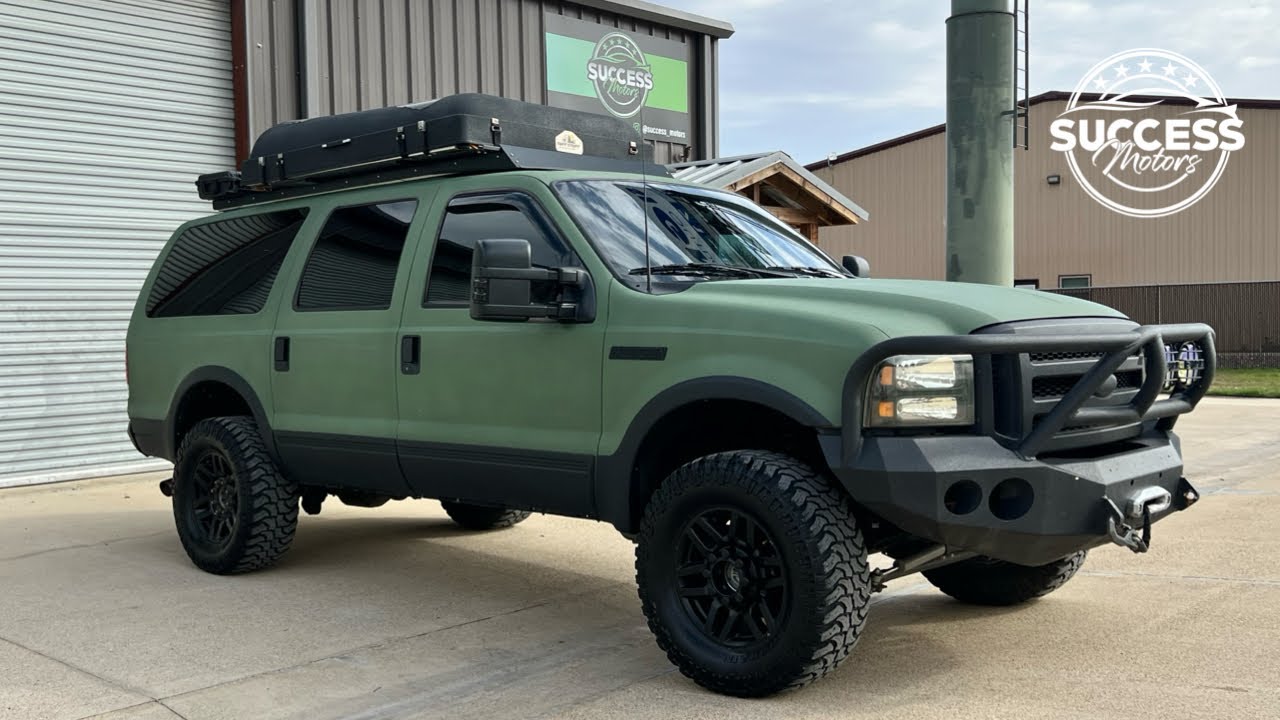 Overlanders DREAM BUILD**2000 Ford Excursion Limited V10 4WD**Axel ...