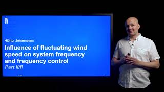 Influence of Fluctuating Wind Speed on System Frequency and Frequency Control. Part 2