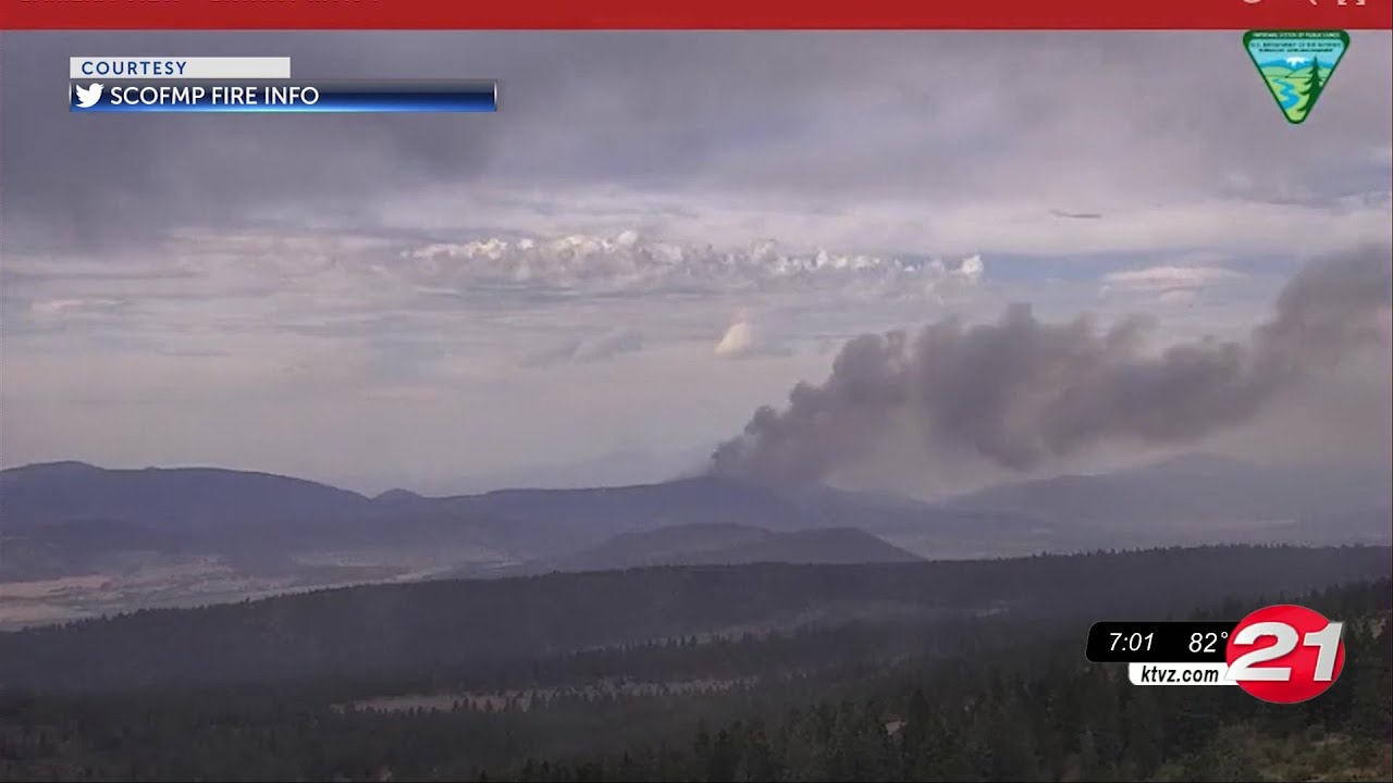 New Klamath County wildfire grows to 1,000 acres YouTube
