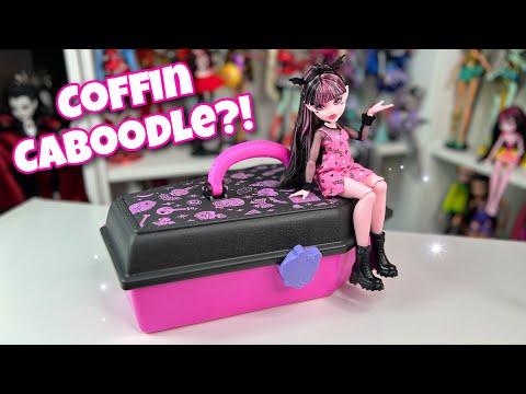 Лялька Монстер Хай Дракулаура Органайзер Monster High Draculaura Gore-ganizer Organizer HJH64 Mattel Оригінал, видео 1